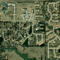 11501 E Wilshire Terrace Wichita KS High Resolution Satellite Map