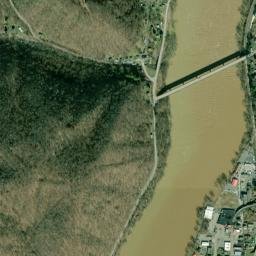 Temple St, Hinton, WV 25951, USA High Resolution Satellite Map