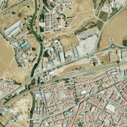 Lora del Río map(satellite map)