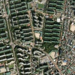 Nowon-gu map(satellite map)