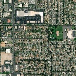 2507 E Orangeburg Ave Modesto High Resolution Satellite Map