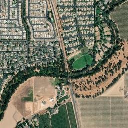 4422-4498 Fara Biundo Dr, Modesto, CA High Resolution Satellite Map