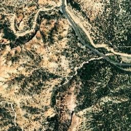 Utah 12, Bryce Canyon National Park, Tropic High Resolution Satellite Map