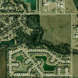 15613 E Woodcreek St Wichita Kansas High Resolution Satellite Map