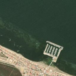 Satellite view of Mar Menor Los Nietos