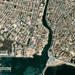 Mazara del Vallo map(satellite map)