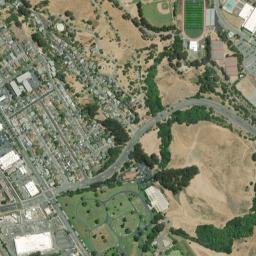 9 W Loop Rd Hayward CA 94542 High Resolution Satellite Map