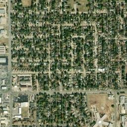 2423-2599 South Glenn Avenue Wichita KS High Resolution Satellite Map