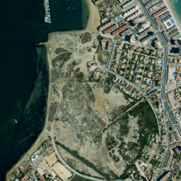 La Manga del Mar Menor map(satellite map)