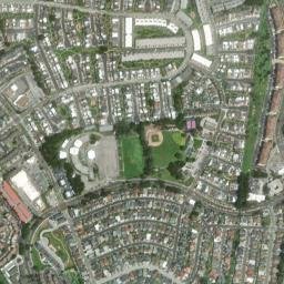 Westborough California High Resolution Satellite Map