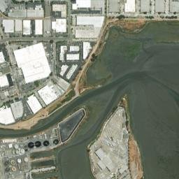 301-331 Littlefield Ave South San Francisco CA High Resolution Satellite Map