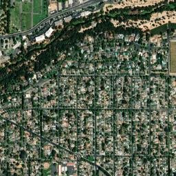 1348 Encina Ave, Modesto, CA 95354 High Resolution Satellite Map