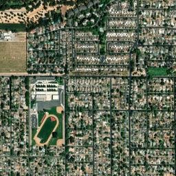 311-333 North Conejo Avenue Modesto CA High Resolution Satellite Map