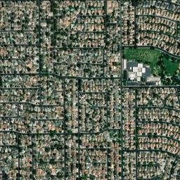 404-408 Mid Pines Way, Modesto, CA High Resolution Satellite Map