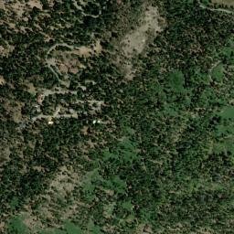 Yosemite West California High Resolution Satellite Map