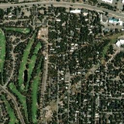 Mammoth Lakes map(satellite map)
