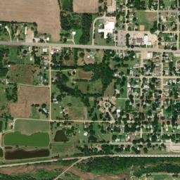 698 W D Ave Kingman KS 67068 High Resolution Satellite Map