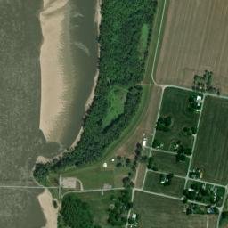 20th Street, Grand Tower, IL 62942 High Resolution Satellite Map