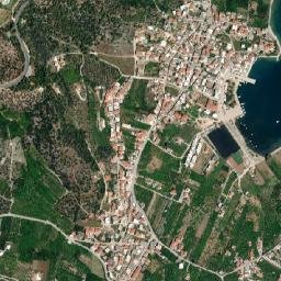 Palaiá Epídavros map(satellite map)