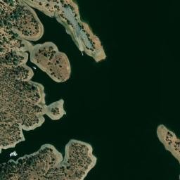 Barrett California High Resolution Satellite Map