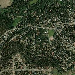 Old Mammoth California High Resolution Satellite Map