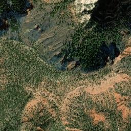 San Juan County map(satellite map)
