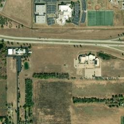 3777 S Meridian Ave Wichita KS High Resolution Satellite Map