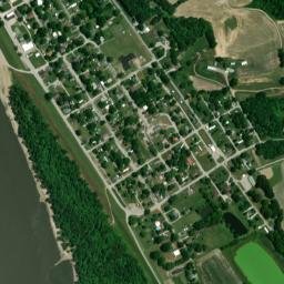 501-599 Front St Grand Tower IL High Resolution Satellite Map