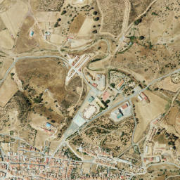 Puebla de Guzmán map(satellite map)
