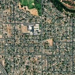 1104 Latimer Ave, Modesto, CA 95351 High Resolution Satellite Map
