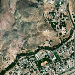 Caliente map(satellite map)