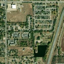 1701 East MacArthur Road, Wichita, KS High Resolution Satellite Map