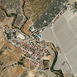 Alicún de Ortega map(satellite map)