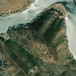 Ragby California High Resolution Satellite Map