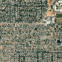 Bret Harte map(satellite map)
