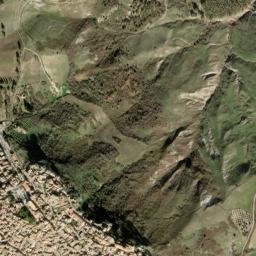 Calascibetta map(satellite map)