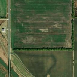 South Meridian Avenue Wichita KS High Resolution Satellite Map