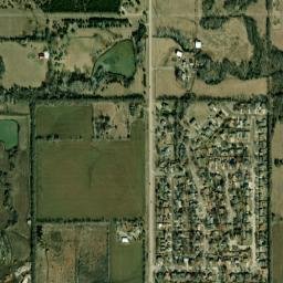 399 E Deer Creek Dr Rose Hill KS High Resolution Satellite Map