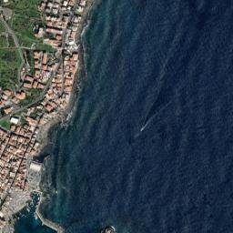 Aci Trezza map(satellite map)