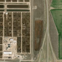 Haskell County map(satellite map)