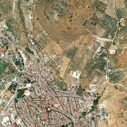 Doña Mencía map(satellite map)