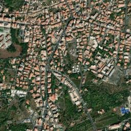 Gravina di Catania map(satellite map)