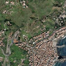 Aci Castello map(satellite map)