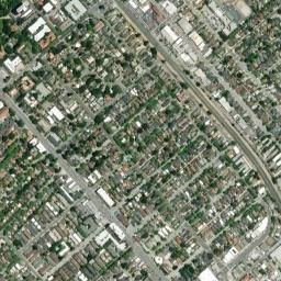 Hayward Park California High Resolution Satellite Map