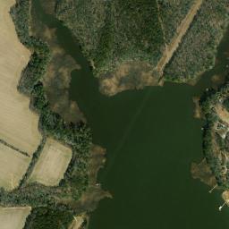 Satellite view of Piankatank River Golf Club