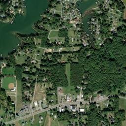 Deltaville map(satellite map)