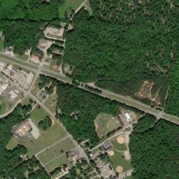 Powhatan County map(satellite map)