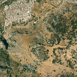 Zuheros map(satellite map)