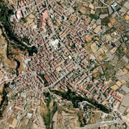 Zújar map(satellite map)