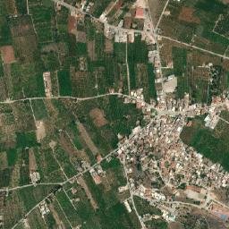 Drépanon map(satellite map)